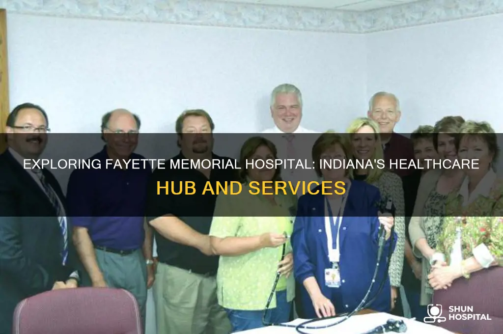 is fayette memorial hospital indiana