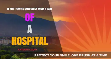 Is First Choice Emergency Room Affiliated with Hospitals?