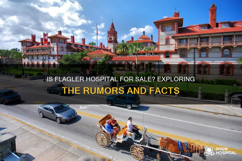 is flagler hospital for sale