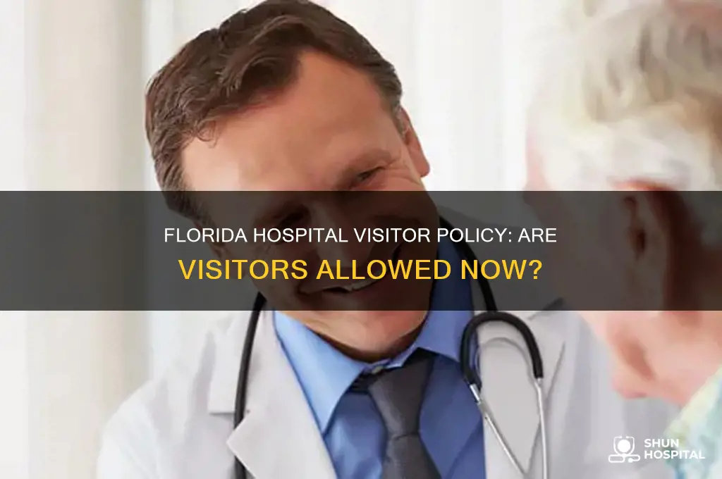 is florida hospital allowing visitors