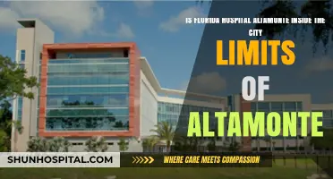 Is Florida Hospital Altamonte Within Altamonte Springs City Limits?