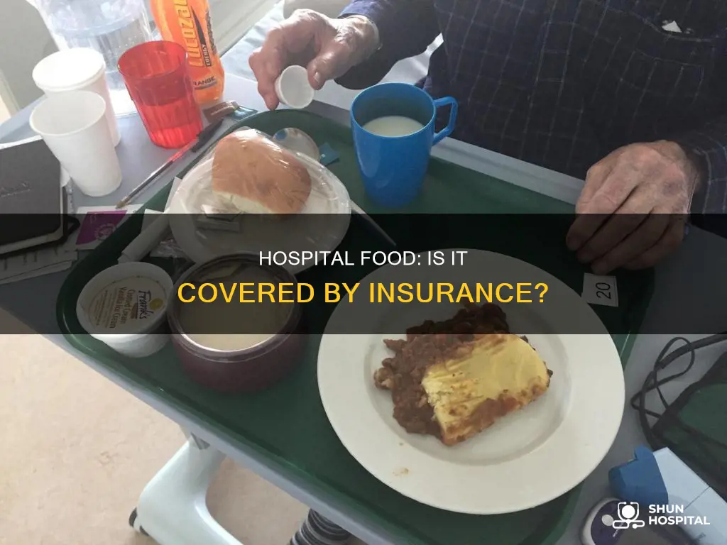is food at hospital covered under insurance