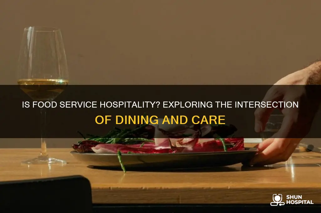 is food service hospitality