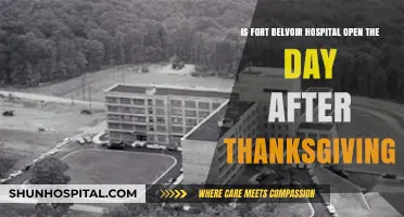 Is Fort Belvoir Hospital Open Post-Thanksgiving? Your Day-After Guide