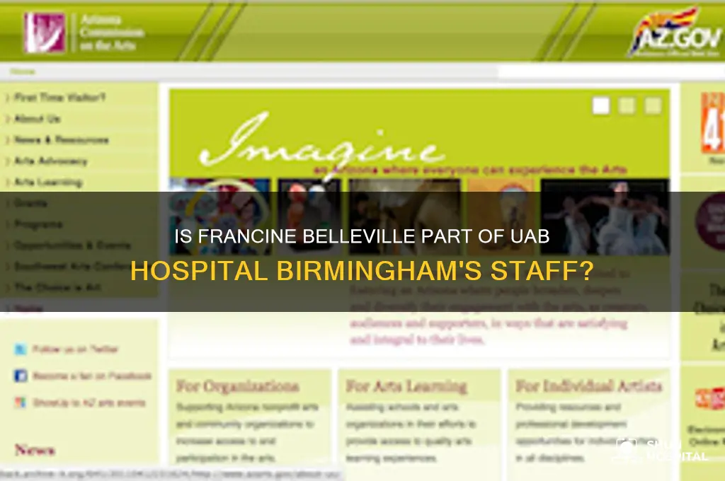is francine belleville on the staff of uab hospital birmingham