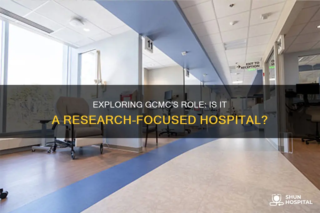 is gcmc a research hospital