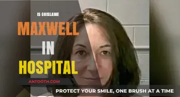 Is Ghislaine Maxwell in Hospital? Latest Updates and Health Status
