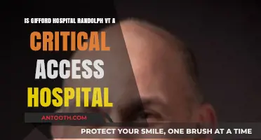 Is Gifford Hospital Randolph VT a Critical Access Hospital?