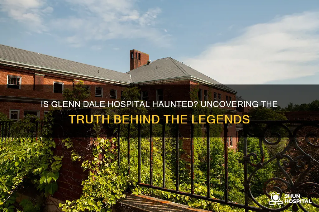 is glenn dale hospital hunted