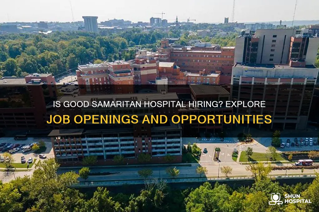 is good samaritan hospital hiring