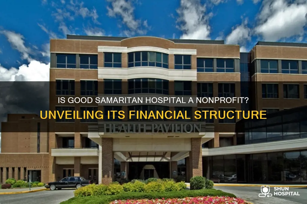 is good samaritan hospital nonprofit