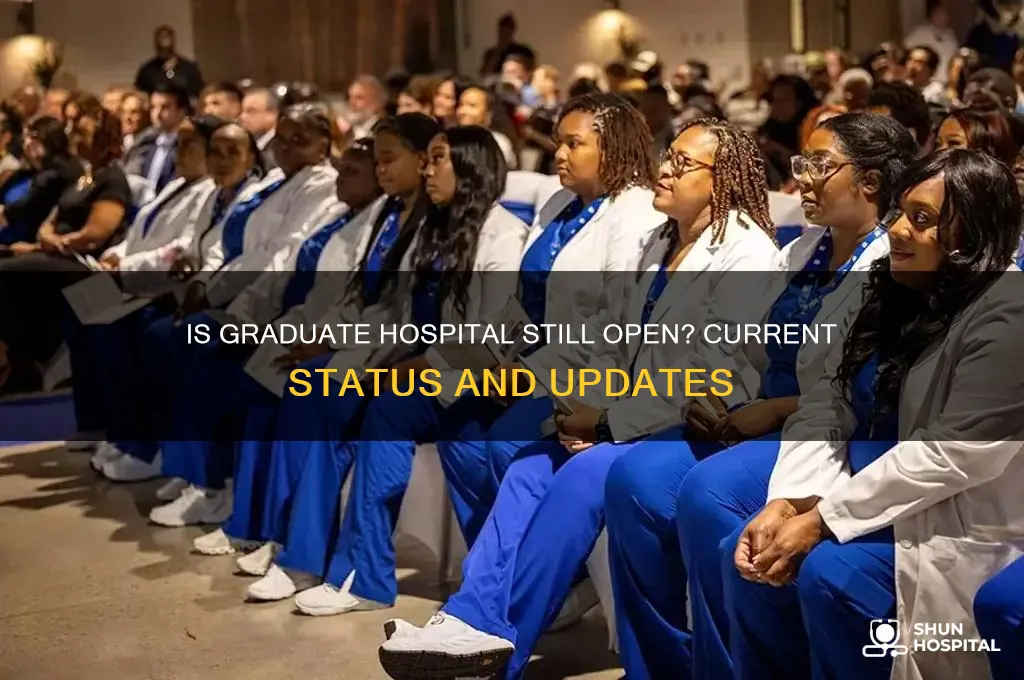 is graduate hospital still open