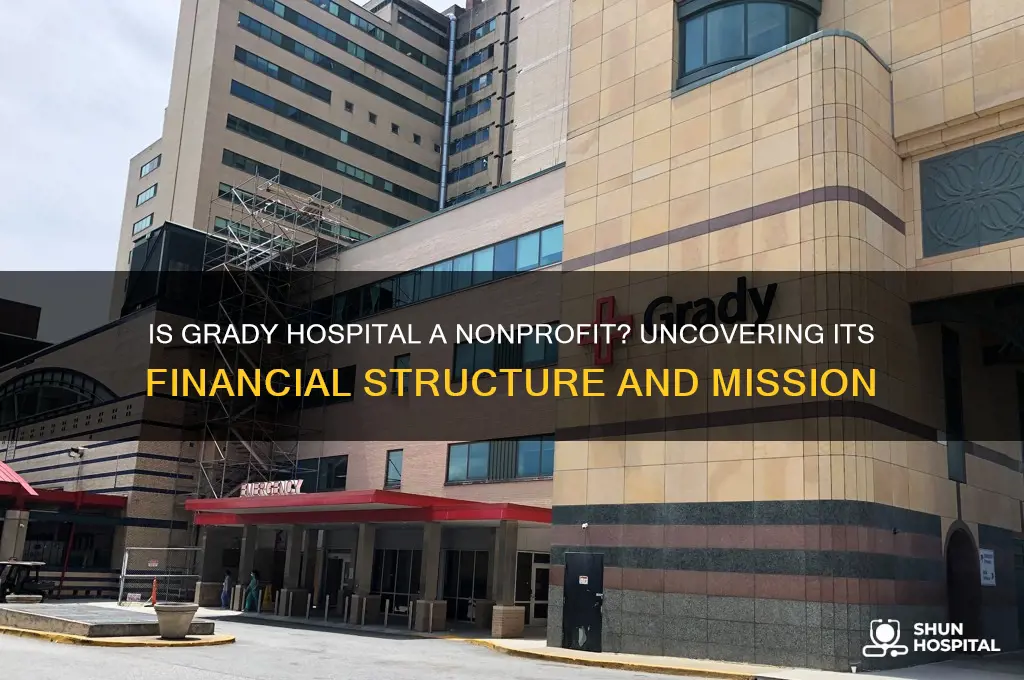 is grady hospital a nonprofit
