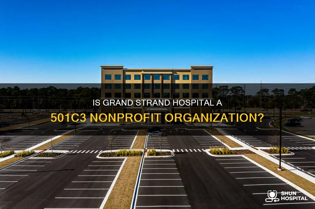 is grand strand hospital 501c3