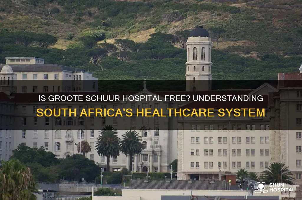 is groote schuur hospital free