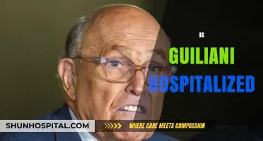 Is Giuliani Hospitalized? Latest Updates on His Health Status