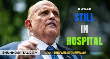 Is Rudy Giuliani Still Hospitalized? Latest Updates on His Health