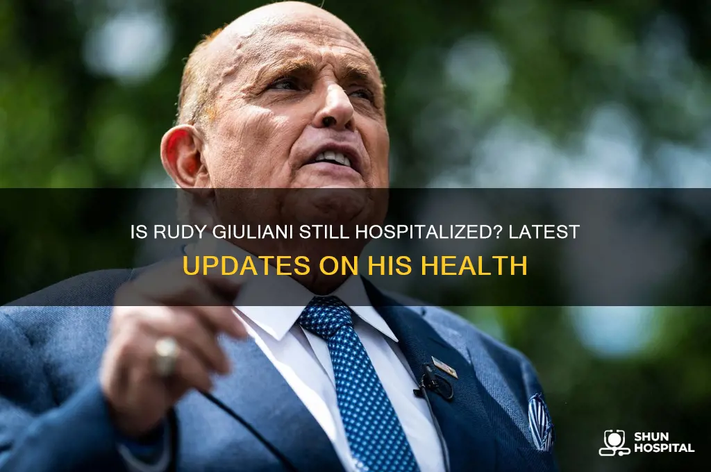 is guilliani still in hospital