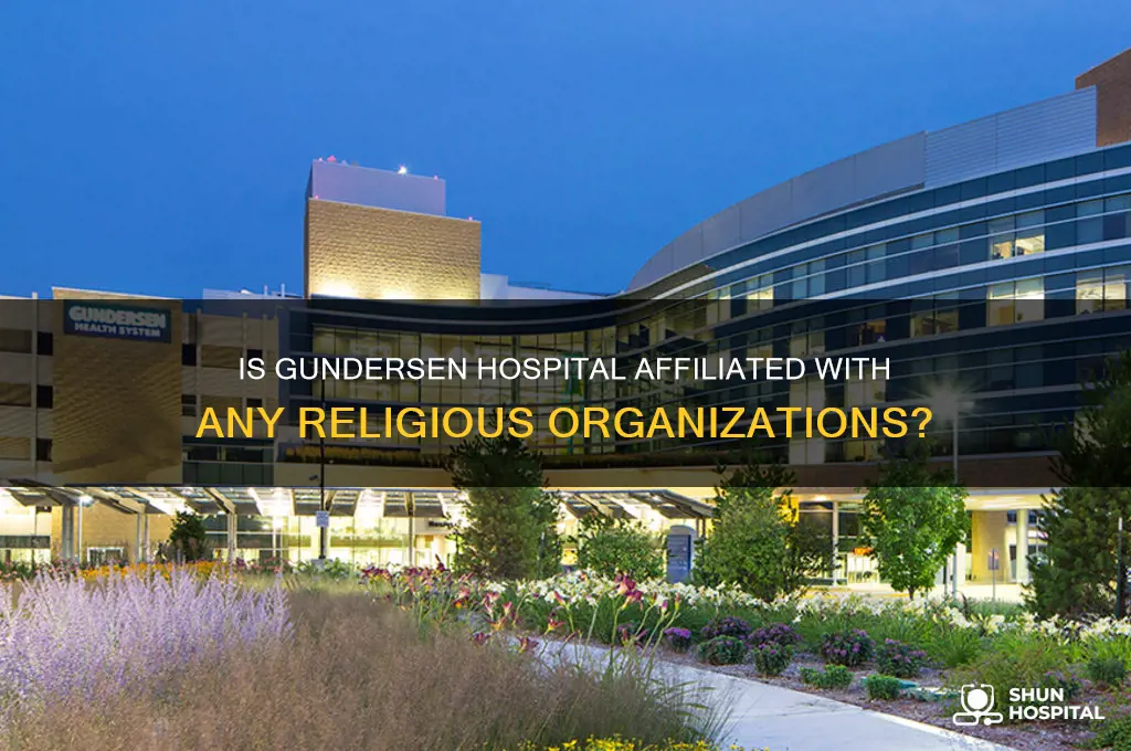 is gundersen hospital religious