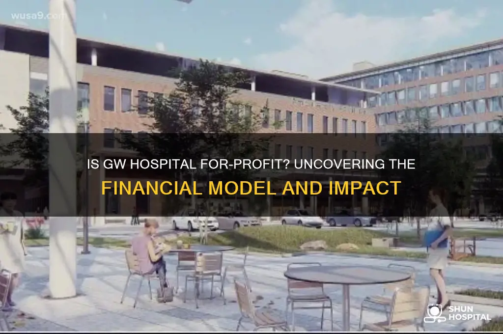 is gw hospital for profit