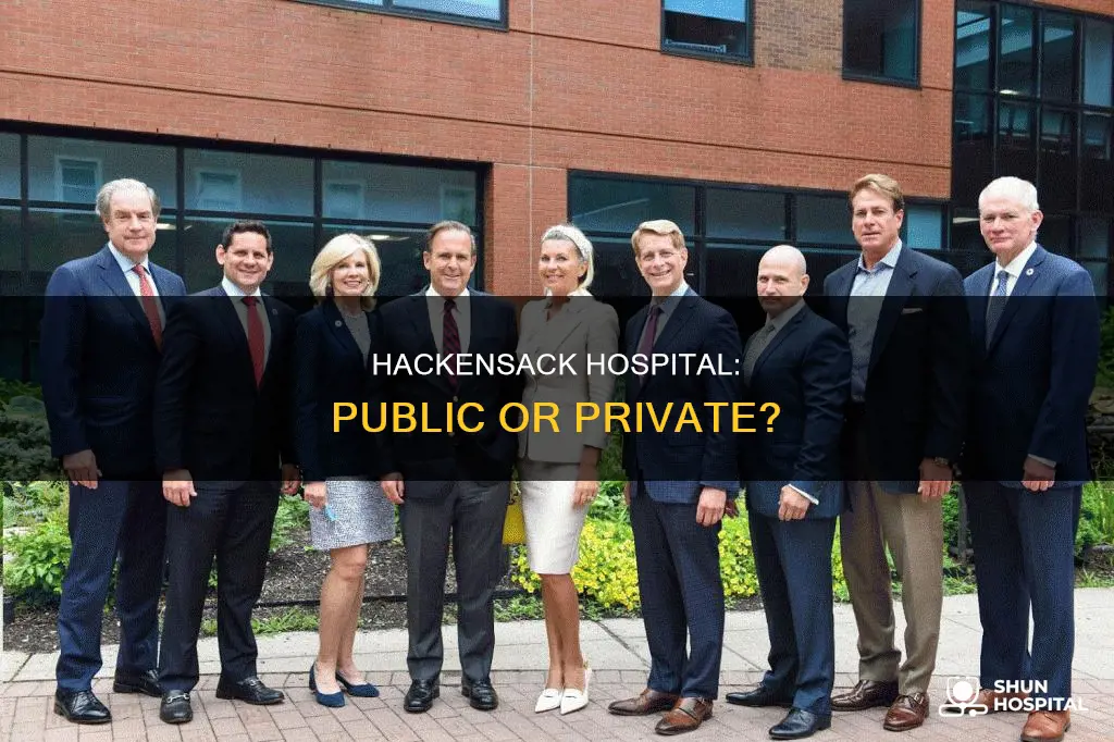 is hackensack hospital public or private companu