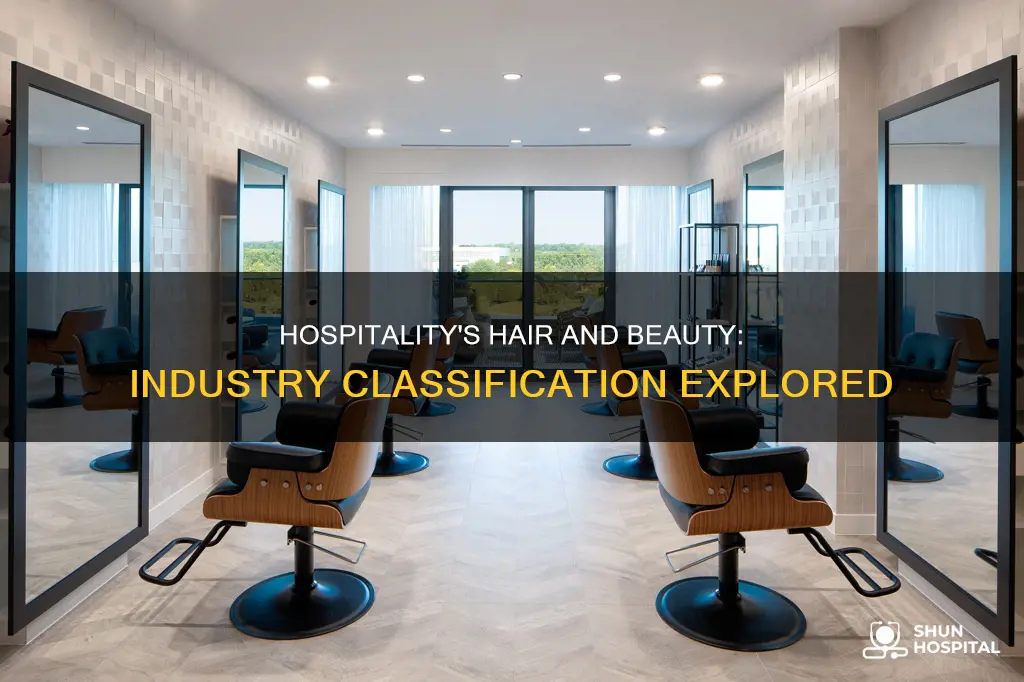 is hair and beauty classed as hospitality