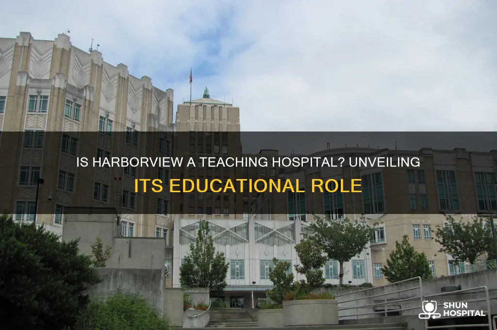 is harborview a teaching hospital