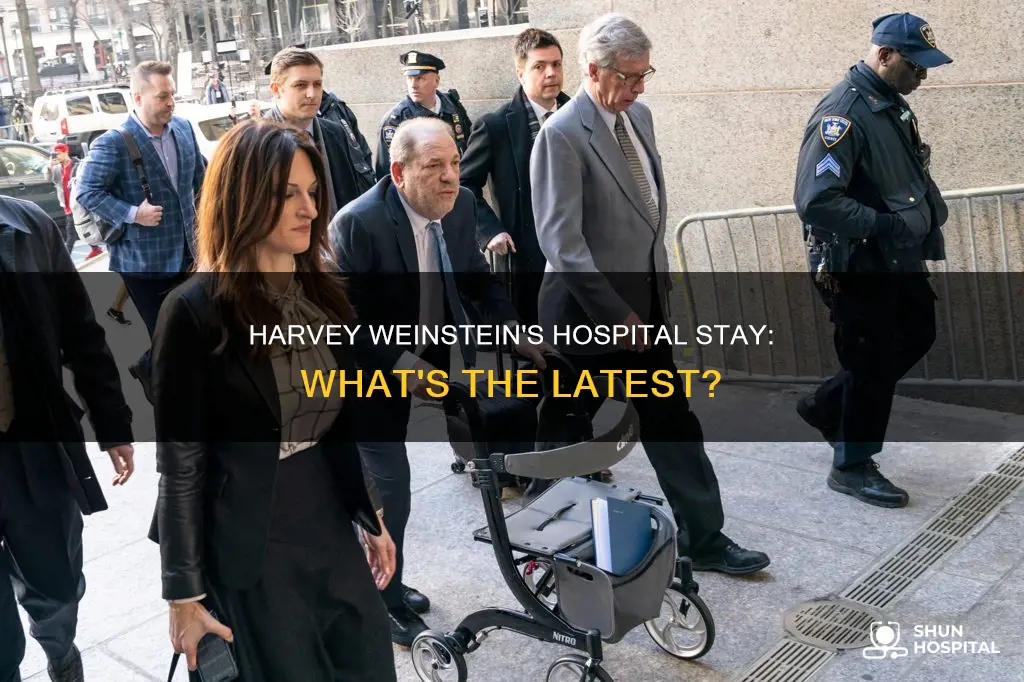 is harvey weinstein still at bellevue hospital