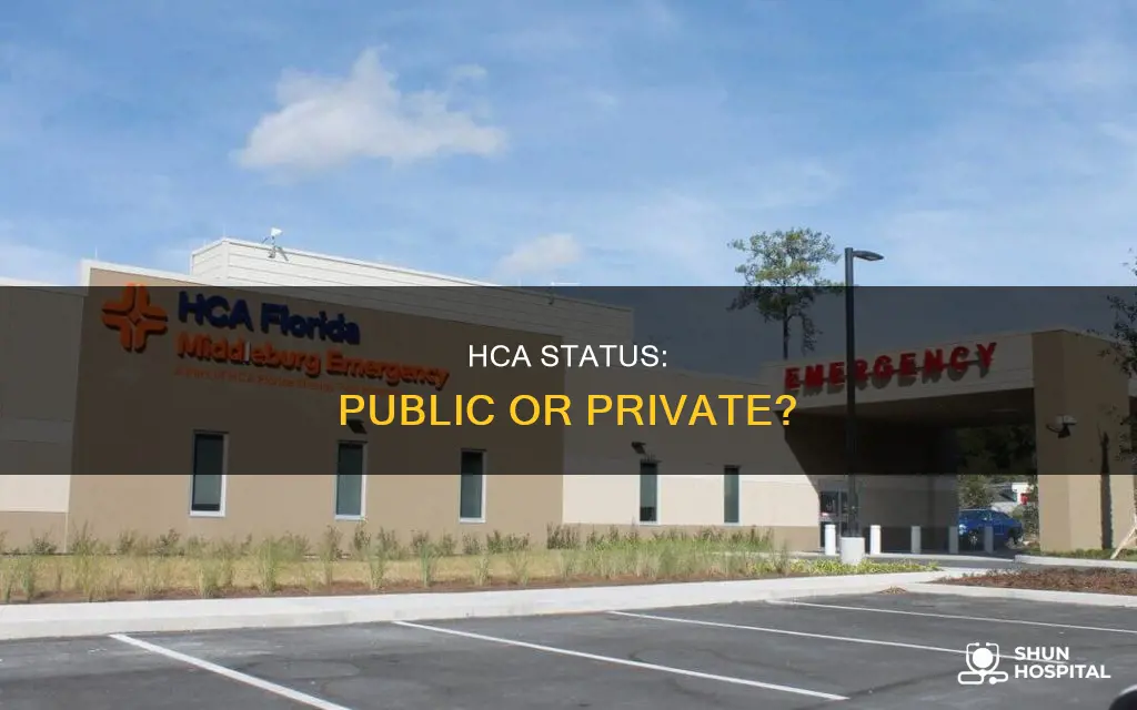 is hca a public or private hospital