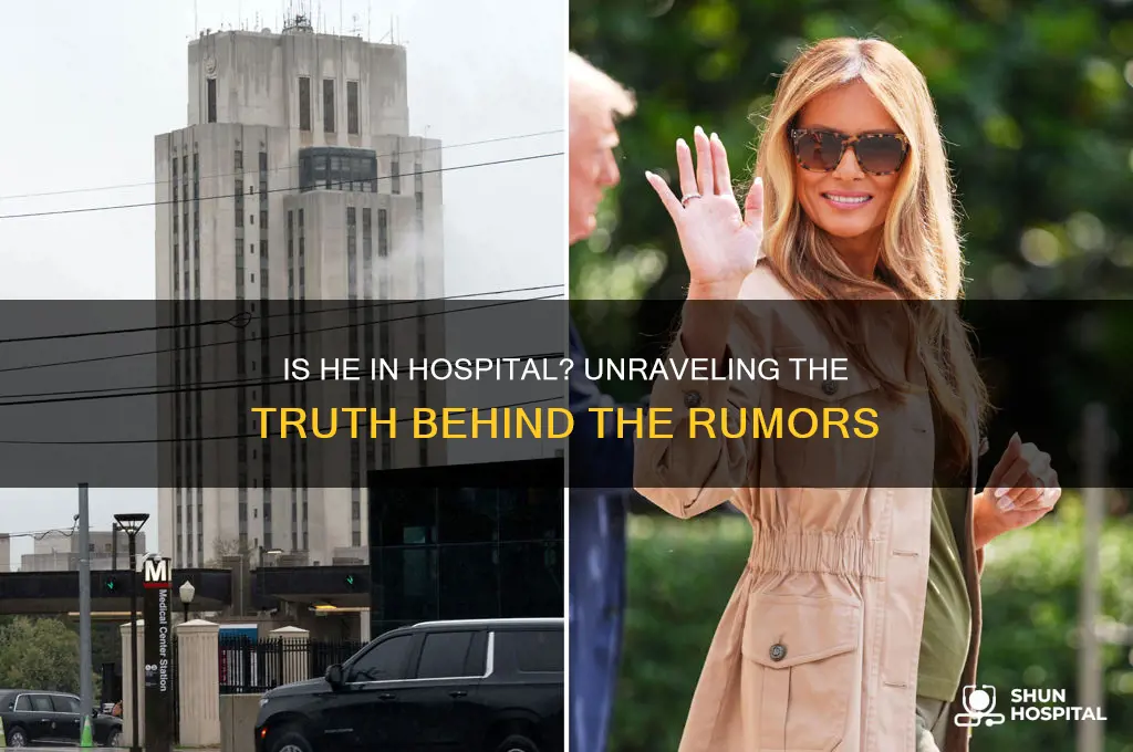 is he in hospital