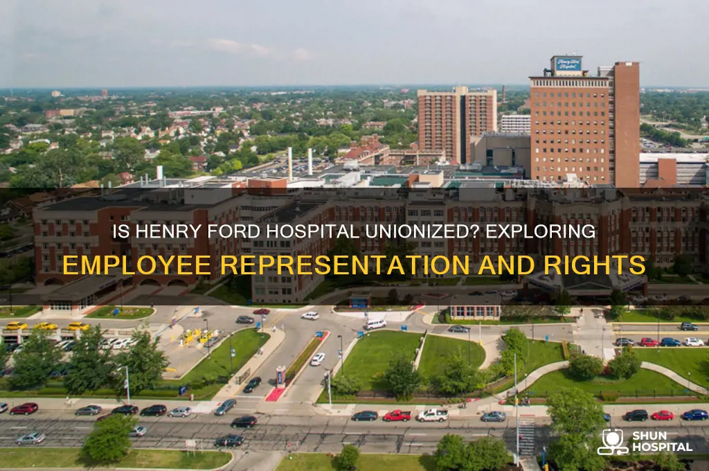 is henry ford hospital union