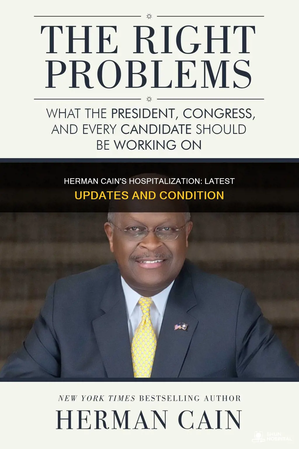 is herman cain out of the hospital