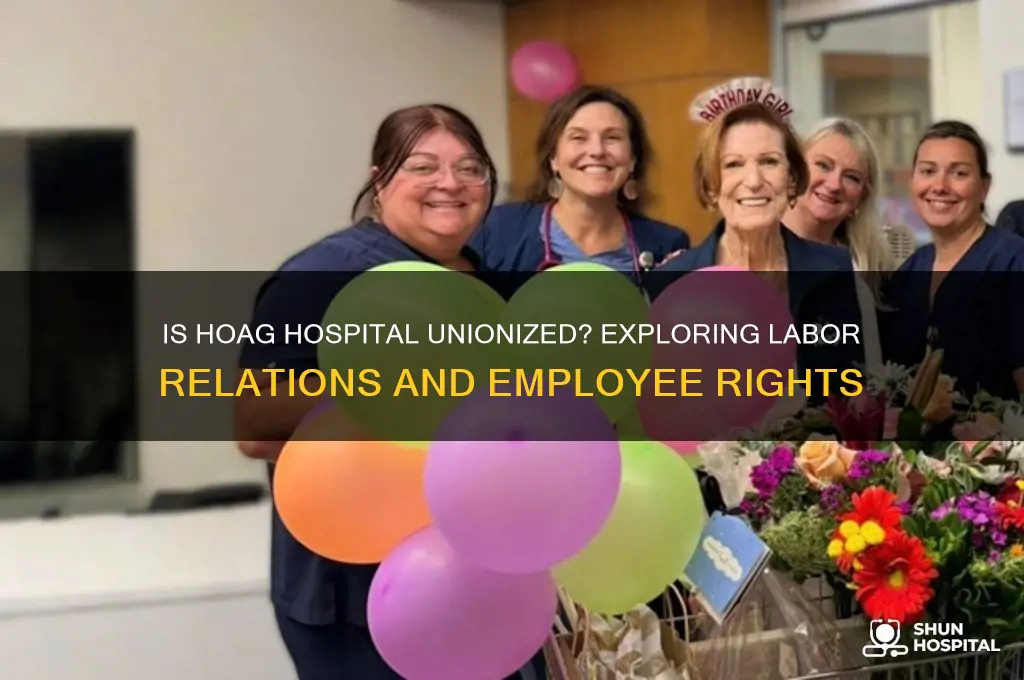 is hoag hospital union