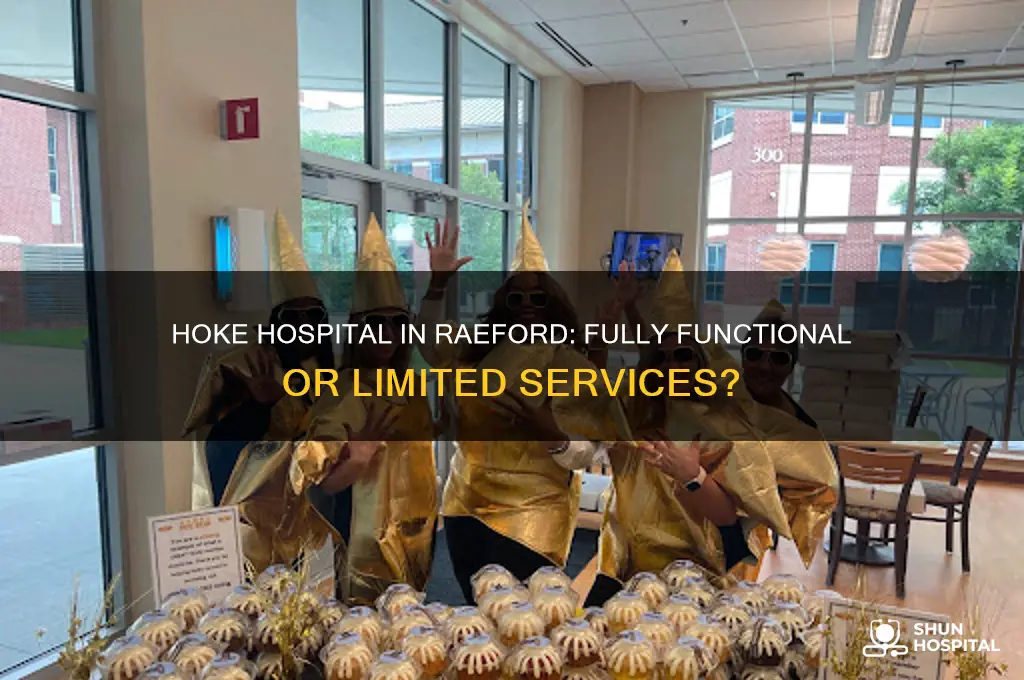 is hoke hospital in raeford a fully functional hospital