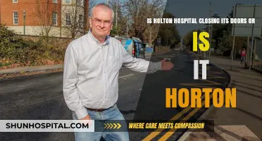 Holton or Horton Hospital: Unraveling Closure Rumors and Facts