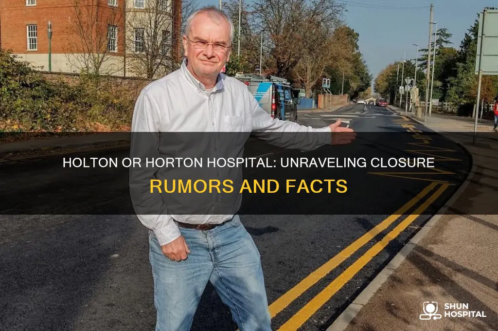 is holton hospital closing its doors or is it horton