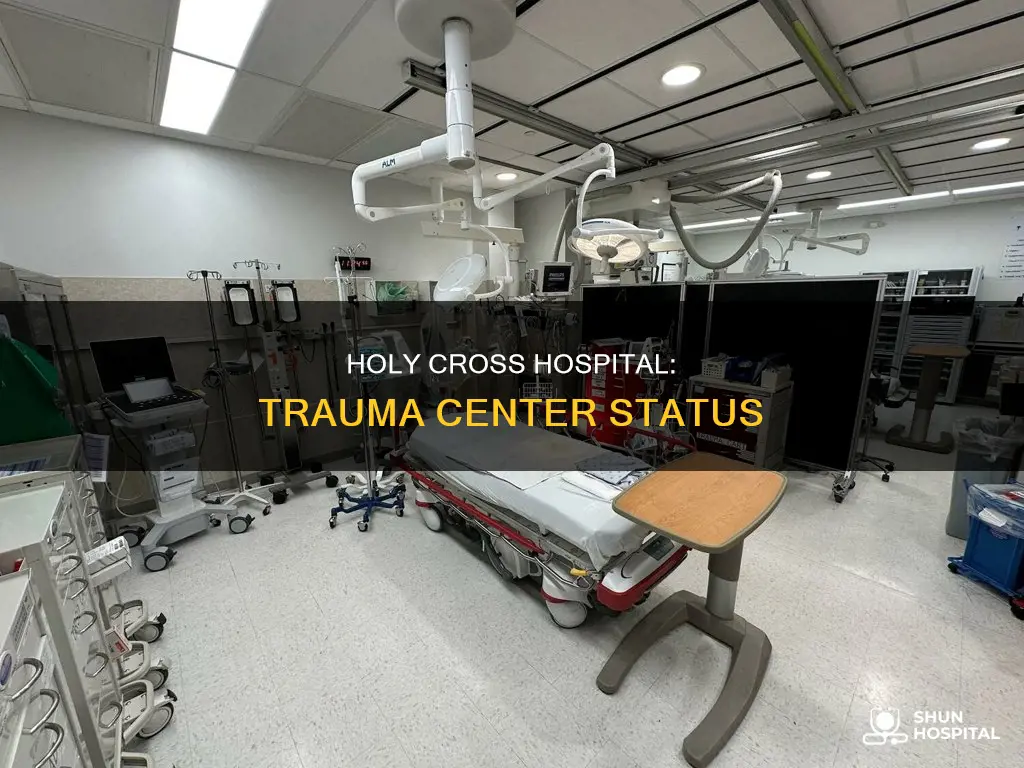 is holy cross hospital a trauma center