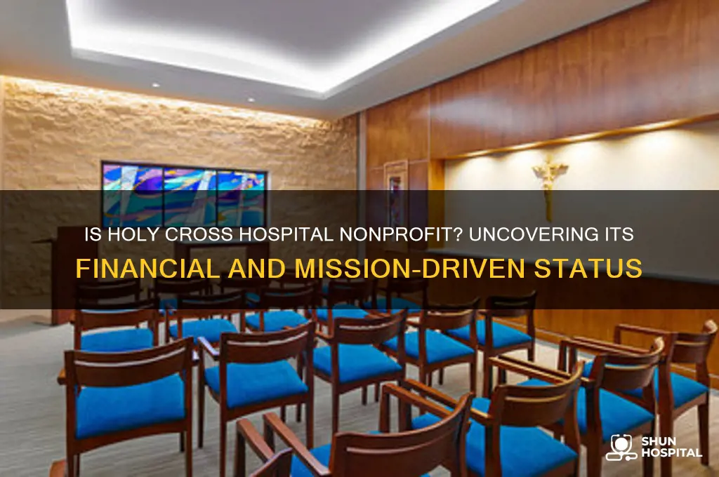 is holy cross hospital nonprofit
