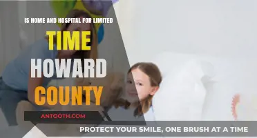 Howard County's Limited-Time Home and Hospital Services: What You Need to Know