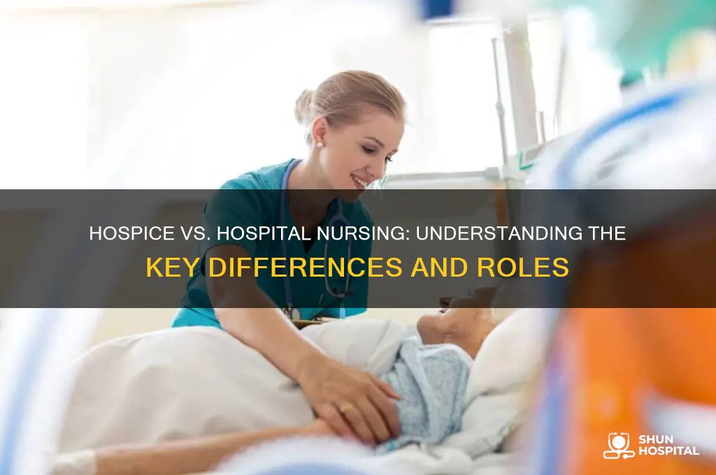 is hospice nursing hospital nursing