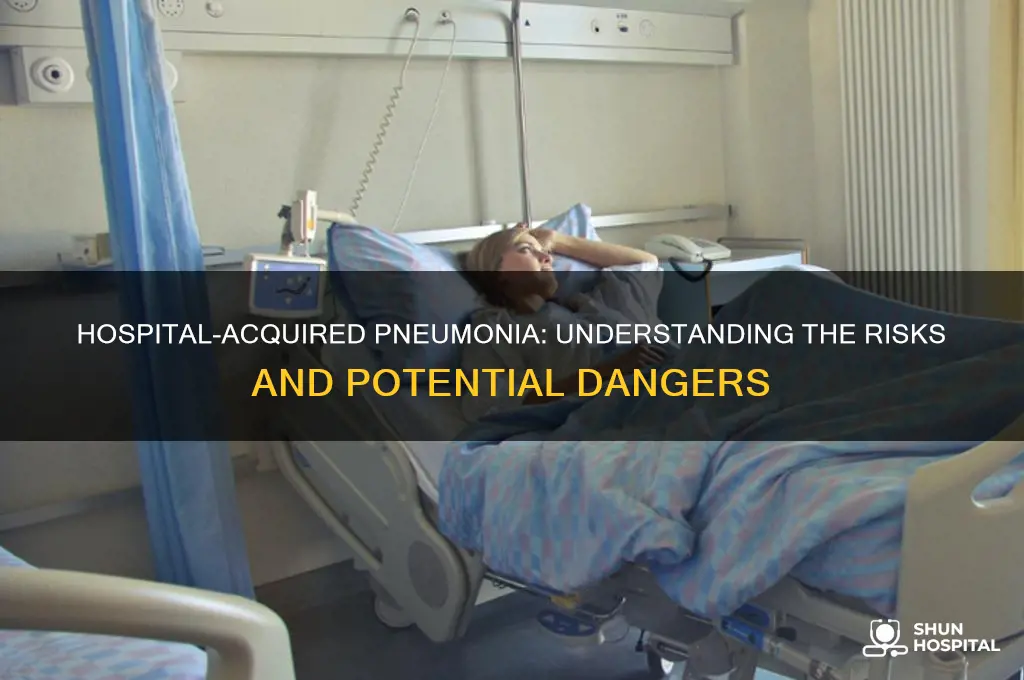 is hospital acquired pneumonia dangerous