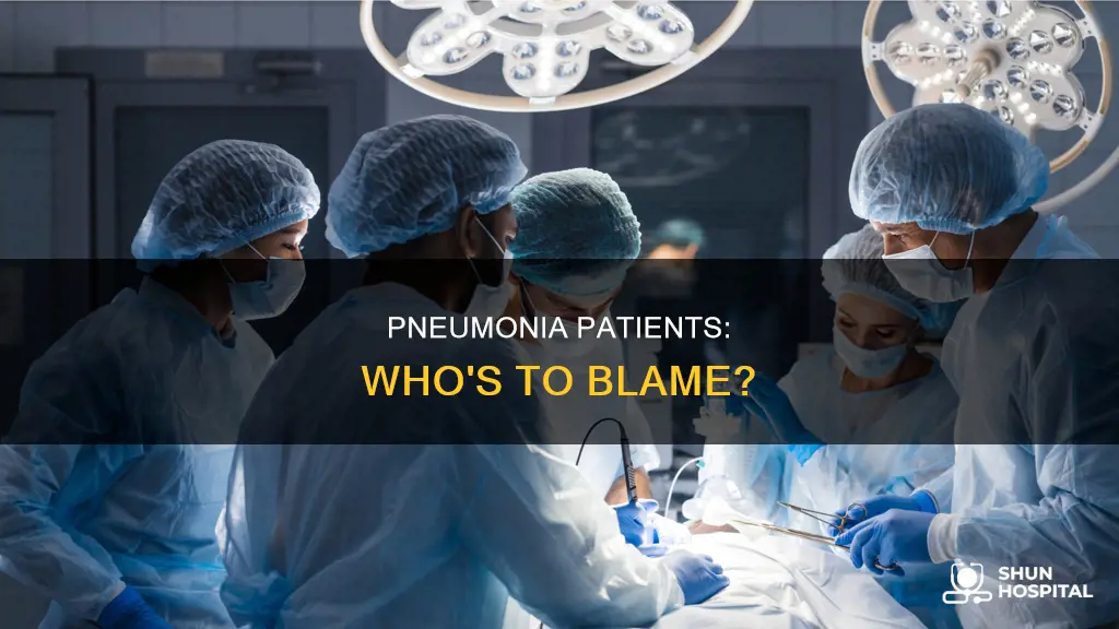 is hospital acquired pneumonia the hospitals fault