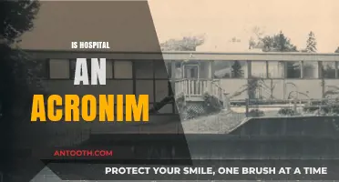 Is Hospital an Acronym? Unraveling the Origin of the Term