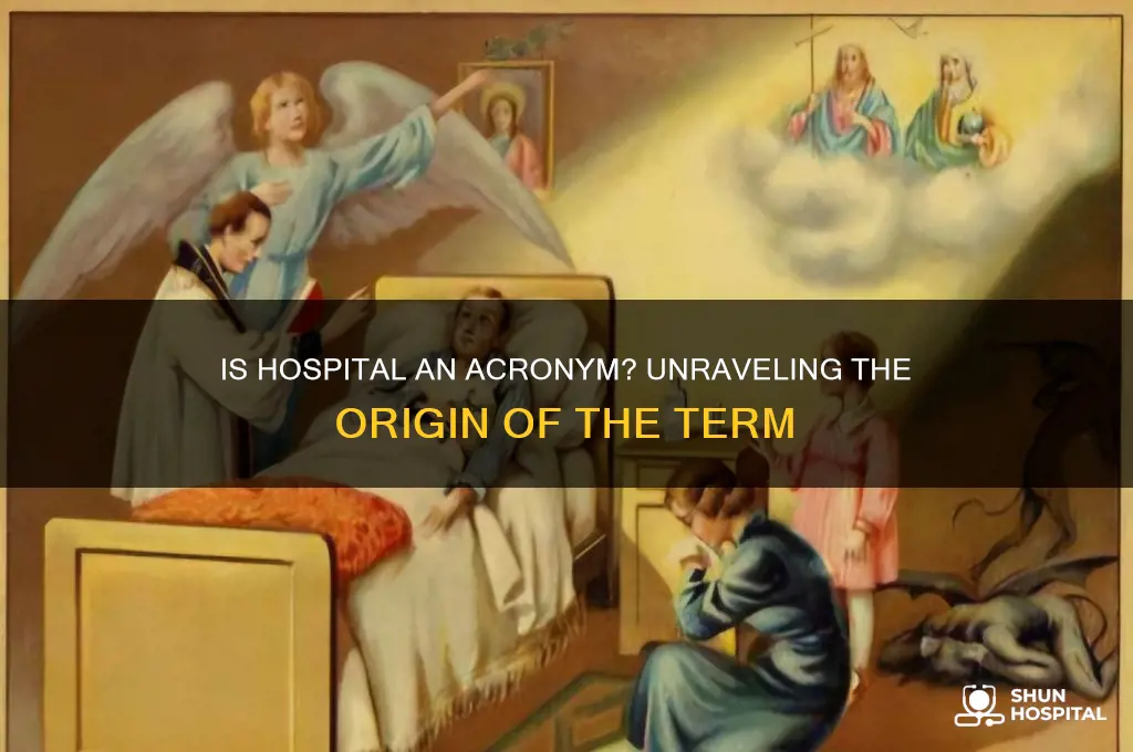 is hospital an acronym