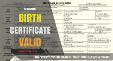 Is Your Hospital Birth Certificate Legally Valid? Key Facts Explained