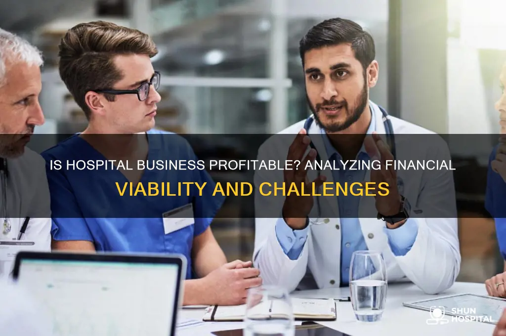 is hospital business profitable