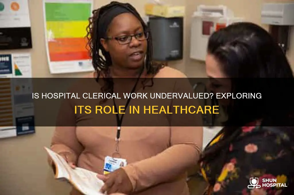 is hospital clerical