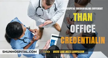 Hospital vs Office Credentialing: What's the Difference?