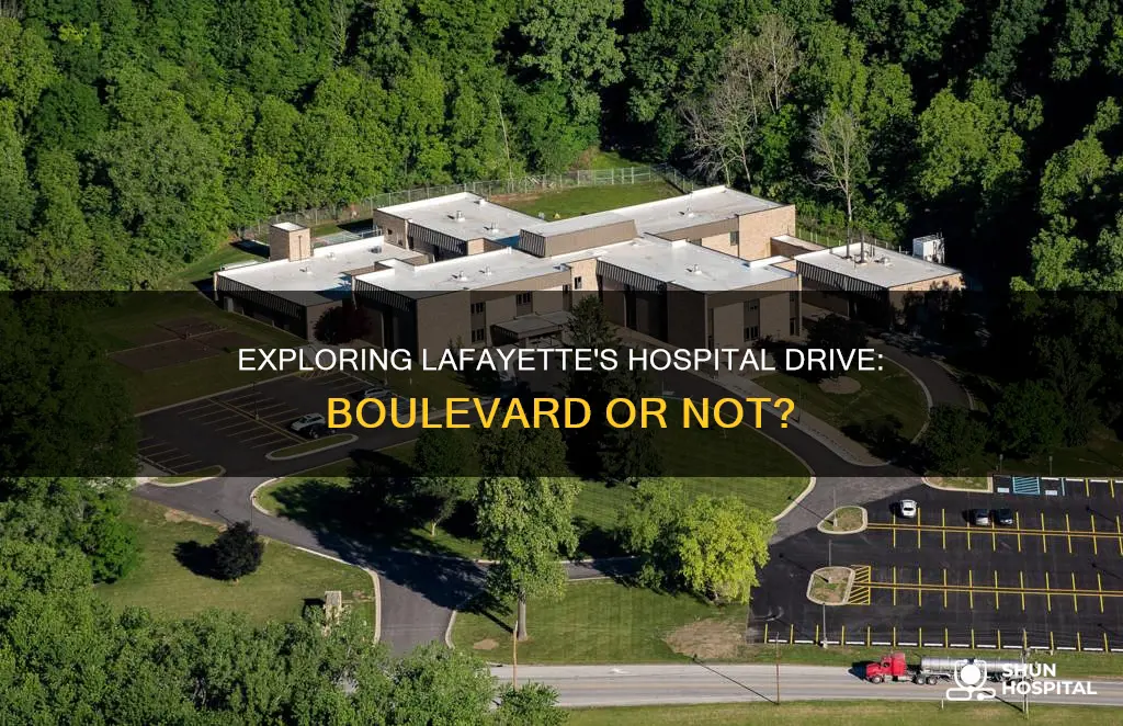 is hospital drive in lafayette a boulevard