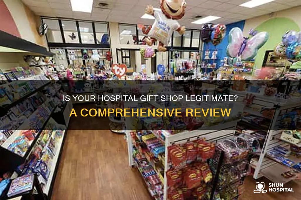 is hospital gift shop legit